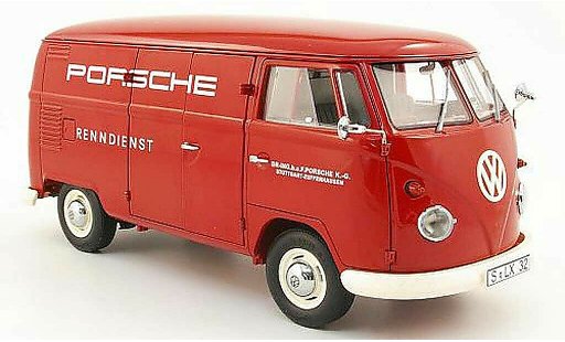Volkswagen Combi Base 1/18 Schuco t1 van porsche renndienst diecast model cars