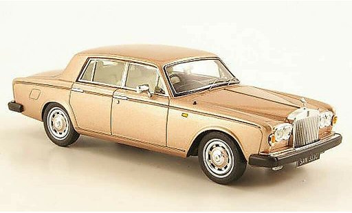 Rolls Royce Silver Shadow II 1/43 TrueScale Miniatures ll Park Ward beige 1979 diecast model cars
