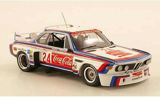Bmw 3.0 CSL 1/43 TrueScale Miniatures No.24 Coca Cola Hobbs / Parsons 24h Daytona 1976 diecast model cars