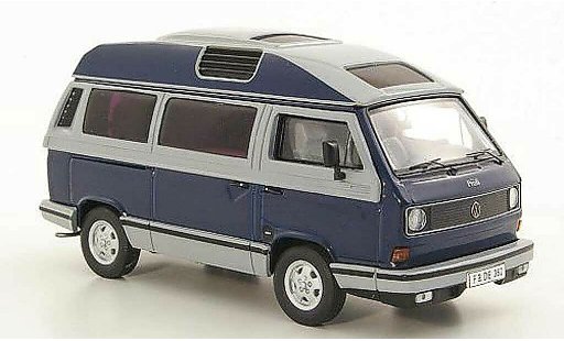 Volkswagen T3 A 1/43 Premium ClassiXXs Dehler-Profi blue/grey diecast model cars