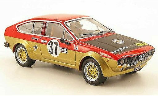 Alfa Romeo Alfetta gtv 2.0 1/43 M4 V Alfetta No.37 1000 km Spa 1976 diecast model cars