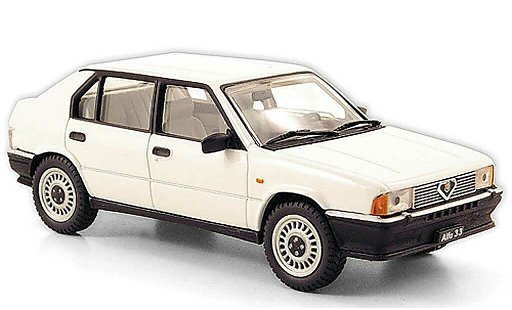 Alfa Romeo 33 1.3 1/43 Pego white 1983 diecast model cars