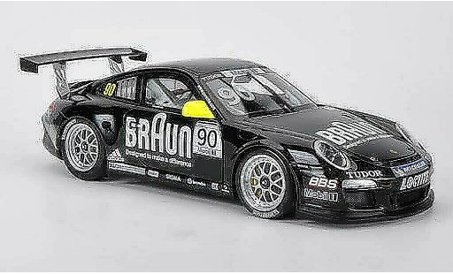Porsche 911 GT3 CUP 1/18 Minichamps 2010 No.90 Braun Vip - Supercup diecast model cars