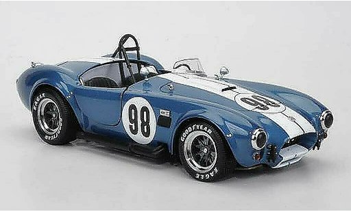 AC Cobra shelby 427 1/18 Kyosho S/C No.98 blue diecast model cars