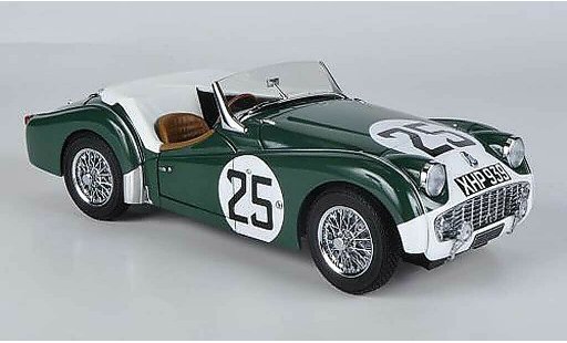 Triumph TR3 S 1/18 Kyosho No.25 24h Le Mans 1959 diecast model cars