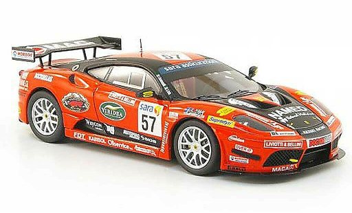 Ferrari F430 GT3 1/43 Hot Wheels Elite No.57 Kessel Racing Italian Championship (Elite) 2009 diecast model cars