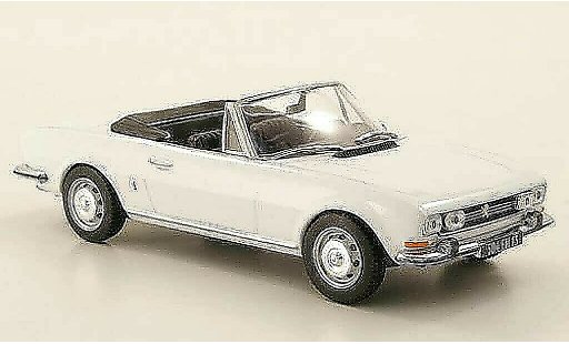 Peugeot 504 Cabriolet 1/43 Norev Convertible white 1969 diecast model cars