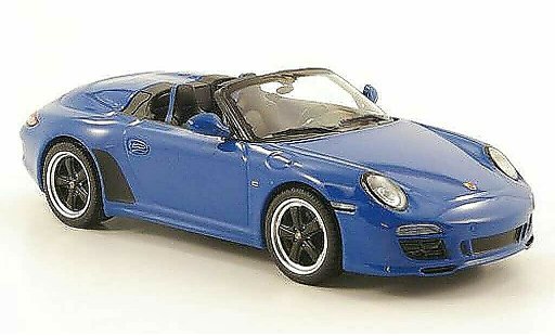 Porsche 911 S 1/43 Minichamps Speedster (II) blue 2010 diecast model cars