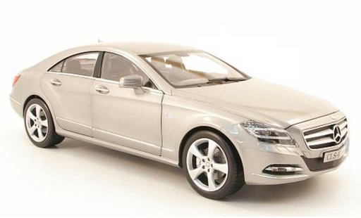 Mercedes Classe CLS Base 1/18 Norev (c218) grey 2011 diecast model cars