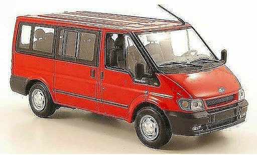 Ford Transit Kastenwagen 1/43 Minichamps Tourneo red 2001 diecast model cars
