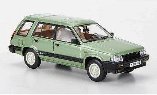 Toyota Tercel 4WD 1/43 Neo green 1983 diecast model cars