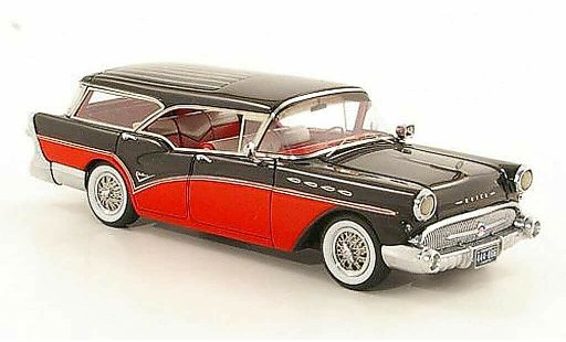 Buick Century Caballero 1/43 Neo Estate red/black 1957 diecast model cars