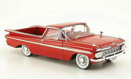 Chevrolet El Camino pickup 1/43 Neo red 1959 diecast model cars