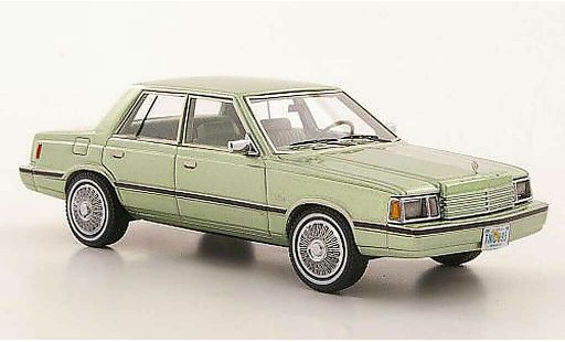 Dodge Aries Berline 1/43 Neo (K-Car) green 1983 diecast model cars