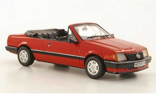 Opel Ascona C C 1/43 Neo Convertible red limited edition 1984 diecast model cars