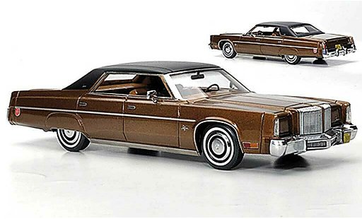 Chrysler Imperial special edition 1/43 American Excellence brown/black limited 1975 diecast model cars