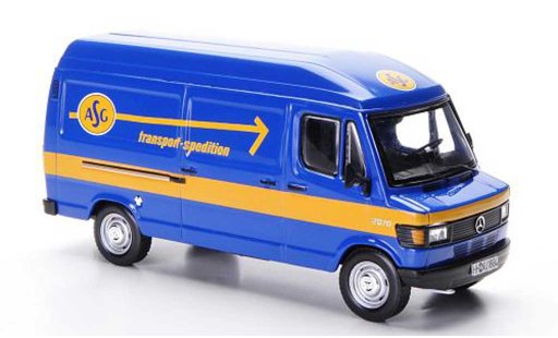 Mercedes 207 D 1/43 IXO van ASG transport-spedition 1987 diecast model cars