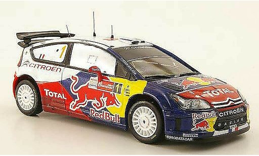 Citroen C4 WRC 2010 1/43 IXO No.1 Red Bull Rally Mexiko diecast model cars
