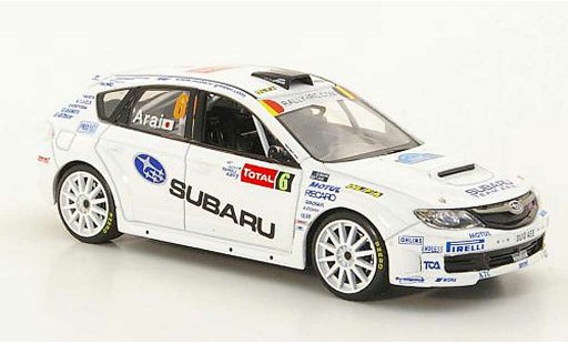 Subaru Impreza WRC 1/43 IXO STI No.6 T.Arai / D.Barret Rally Ypern 2010 diecast model cars
