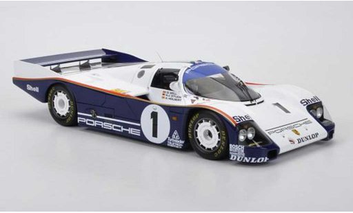 Porsche 962 1986 1/18 Spark C No.1 rojohmans D.Bell/A.Holbert/H.J.piece 24h Le Mans diecast model cars