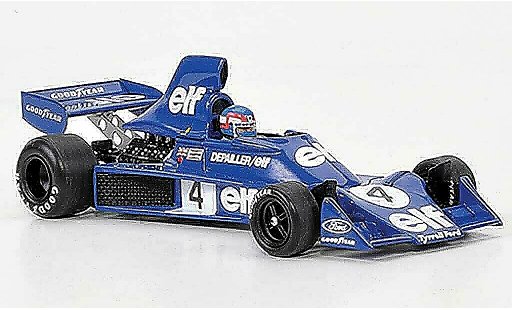 Tyrrell 007 1975 1/43 Spark No.4 Elf P.Depailler GP Belgien diecast model cars