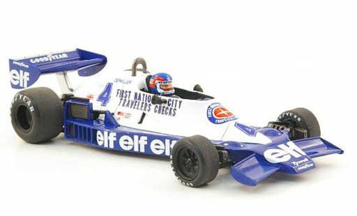 Tyrrell 008 Base 1/43 Spark No.4 Elf P.Depailler GP Monaco 1978 diecast model cars