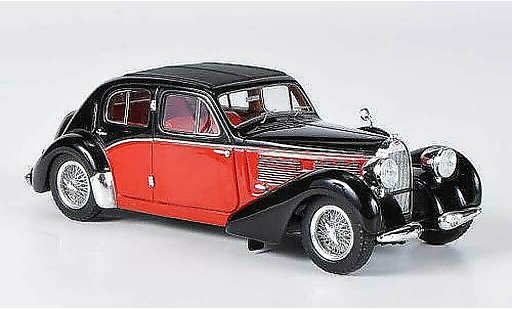 Bugatti 57 Galibier 1/43 Spark black/red 1939 diecast model cars