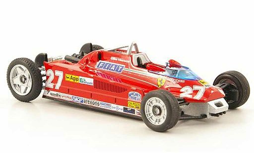 Ferrari 126 CK 1/43 Brumm Turbo No.27 Transportversion GP Monaco diecast model cars