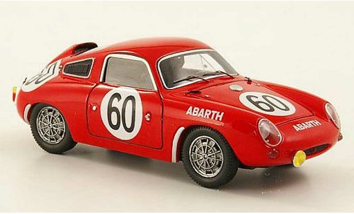 Abarth 850 S 1/43 Spark No.60 24h Le Mans D.Hulme/A.Hyslop 1961 diecast model cars