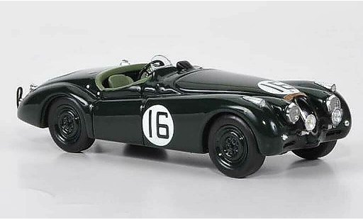 Jaguar XK 120 1/43 Spark No.16 P.Whitehead/J.Marshall 24h Le Mans 1950 diecast model cars