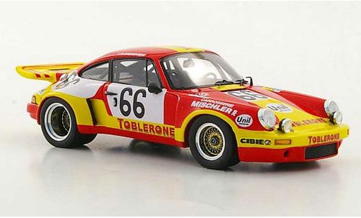 Porsche 911 Carrera 1/43 Spark R No.66 Toblerone 24h Le Mans 1974 diecast model cars