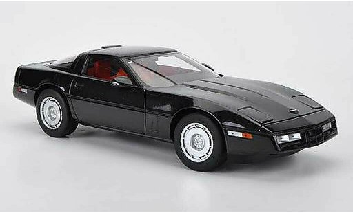 Chevrolet Corvette Coupe 1/18 Autoart C4 C4 black diecast model cars
