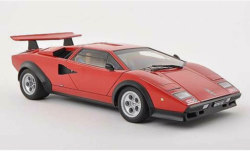 Lamborghini Countach LP 500 1/18 Autoart S Walter Wolf Edition red 1975 diecast model cars