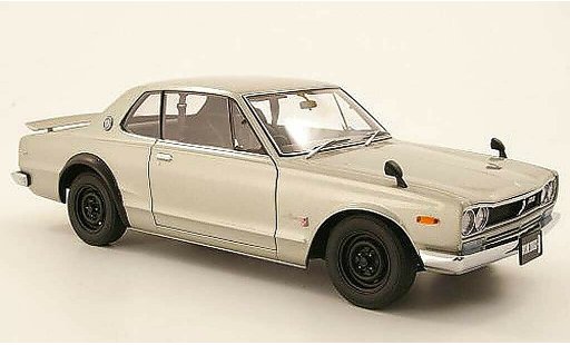 Nissan Skyline 2000 1/18 Autoart GTR (KPGC 10) grey RHD 1969 diecast model cars