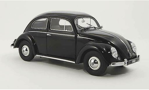 Volkswagen Kafer Base 1/18 Autoart black 1955 diecast model cars