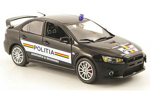 Mitsubishi Lancer Evolution X 1/43 Vitesse Rumanische Police 2009 diecast model cars