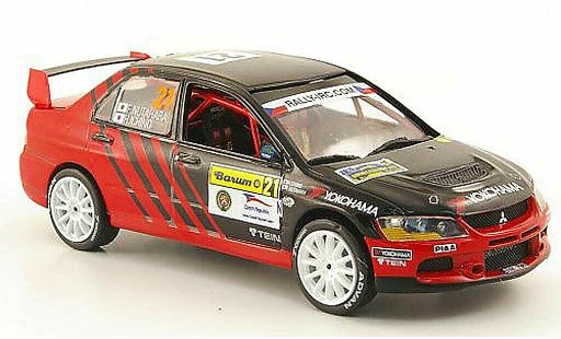 Mitsubishi Lancer Evolution IX 1/43 Vitesse No.21 Yokohama Barum Rally Zlin 2010 diecast model cars
