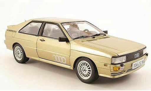 Audi Quattro coupe 1/18 Sun Star beige 1981 diecast model cars