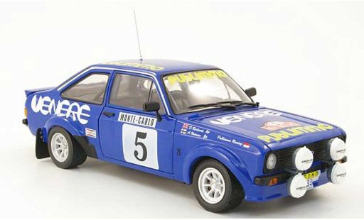 Ford Escort RS 1800 1/18 Sun Star no.5 publimmo rallye monte carlo 1980 a.vatanen / d.richards diecast model cars