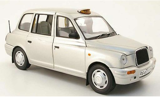 LTI TXI Base 1/18 Sun Star grey metallized london taxi cab 1998 diecast model cars