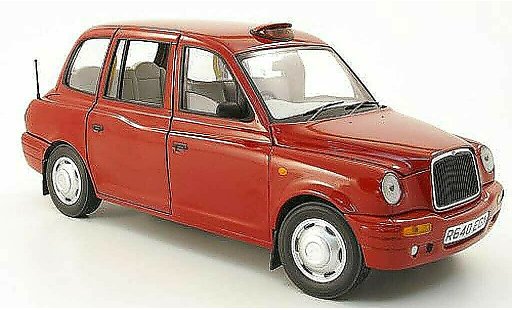 LTI TXI Base 1/18 Sun Star red london taxi cab 1998 diecast model cars