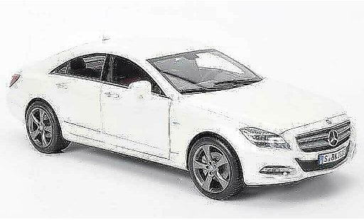 Mercedes Classe CLS Base 1/18 Norev 350CGi white 2010 diecast model cars