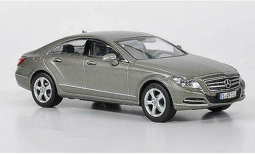 Mercedes Classe CLS Base 1/43 Norev (C 218) mattgrey 2010 diecast model cars
