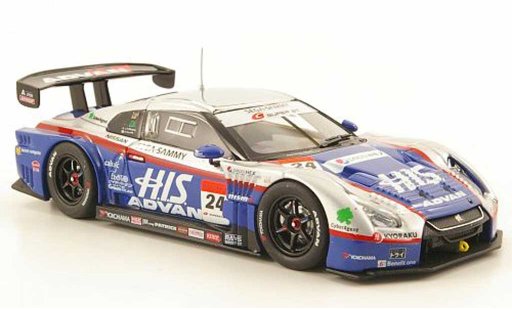 Nissan Skyline R35 1/43 Ebbro GT-R No.24 Advan Super GT500 Fuji 2010 diecast model cars