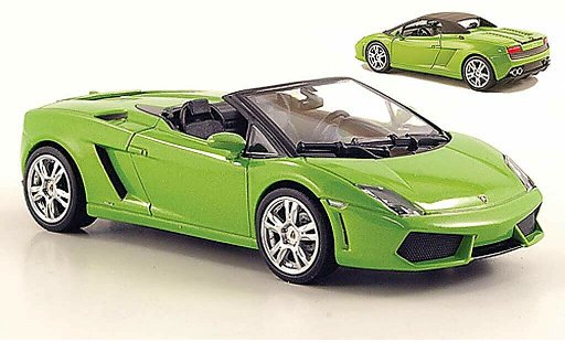 Lamborghini Gallardo LP560-4 LP560-4 1/43 Norev Spyder green 2009 diecast model cars