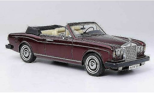 Rolls Royce Corniche DHC 1/43 Neo red LHD limited Auflage 300 piece 1977 diecast model cars