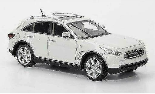 Infiniti FX50 S 1/43 Neo white 2010 diecast model cars
