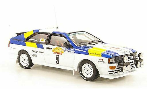 Audi Quattro rallye 1/43 Vitesse No.9 S.Blomquist/B.Cederberg Rally Italien 1982 diecast model cars