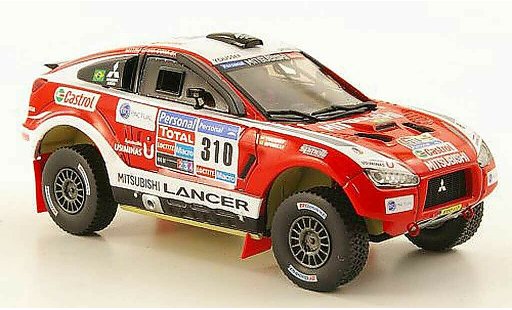 Mitsubishi Lancer Base 1/43 Vitesse Racing No.310 Rally Dakar 2011 diecast model cars