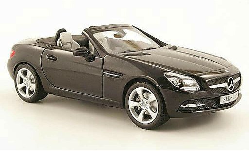 Mercedes Classe SLK Base 1/18 Minichamps (r172) black 2011 diecast model cars
